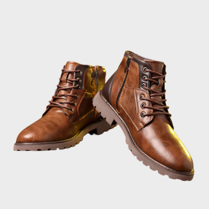 Brody | Robuste Leder-Schnürstiefel