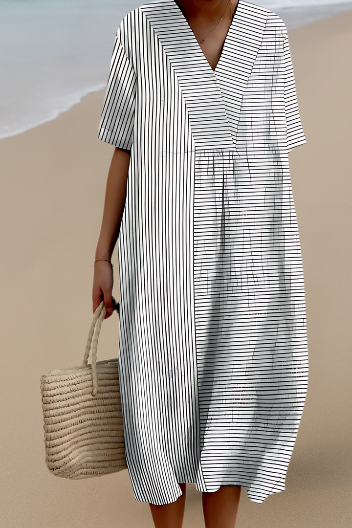 Sofie | Kunstinspirierte Kleid – Eine natürliche Schönheit, die alle Blicke auf sich zieht