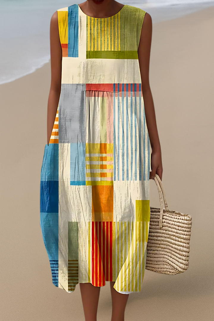 Sofie | Ärmelloses Kleid – Schlichte Eleganz für sonnige Tage