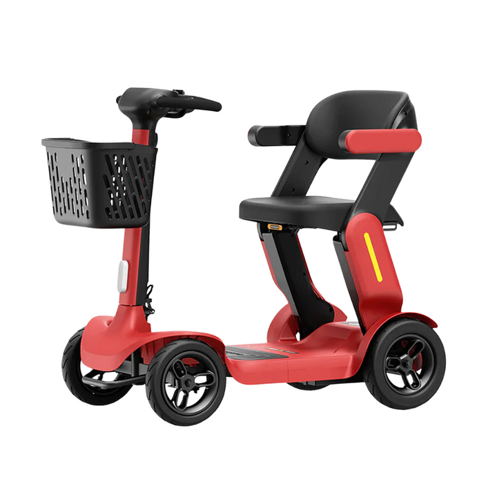 BeeRari (2025) - Manuell faltbarer Mobilitätsscooter - 250W Motor, 120kg Tragfähigkeit, 40 km Reichweite