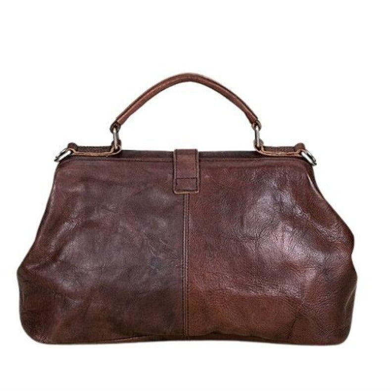 Authentische Leder Schultertasche für Damen