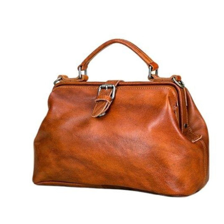 Authentische Leder Schultertasche für Damen