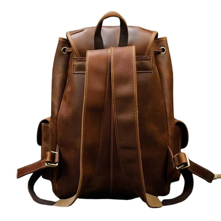 Zaino unisex in pelle Crazy Horse