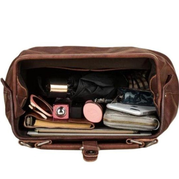 Authentische Leder Schultertasche für Damen