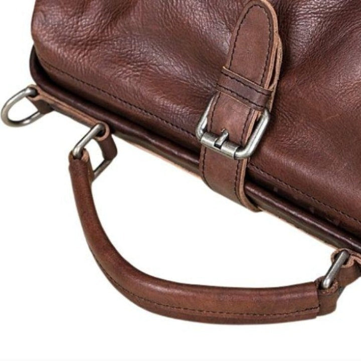 Authentische Leder Schultertasche für Damen
