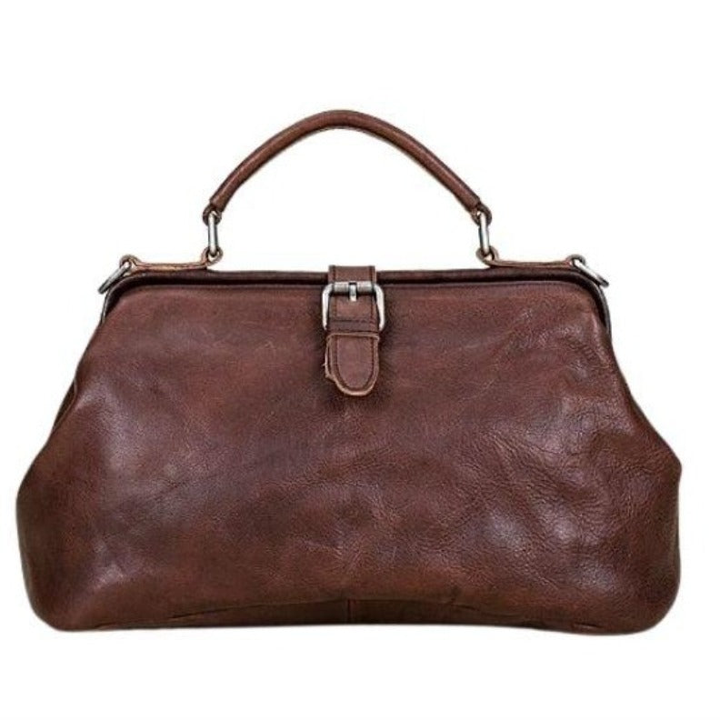 Authentische Leder Schultertasche für Damen