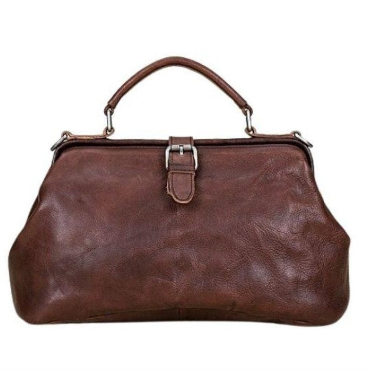 Authentische Leder Schultertasche für Damen