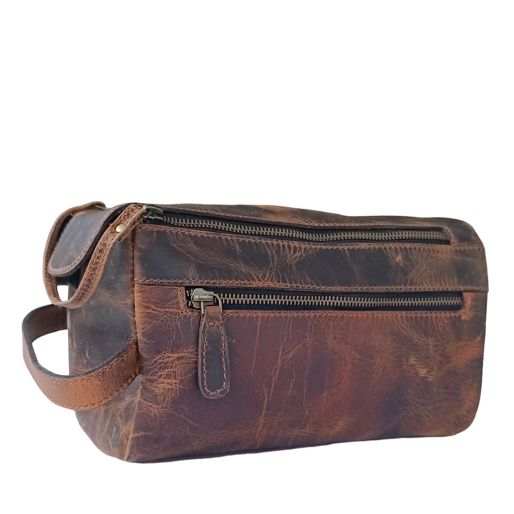 Hunting Braun Toiletry Bag