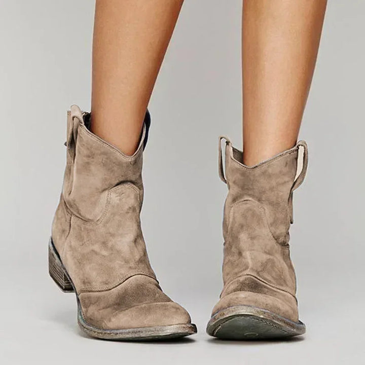 Olesya™ | Rustikale Ankle Boots