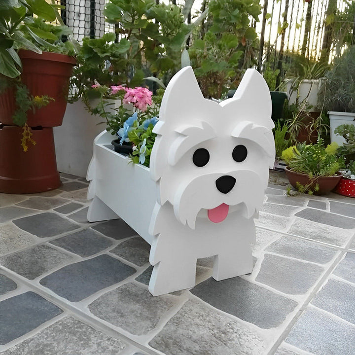 West Highland White Terrier Flower Pot