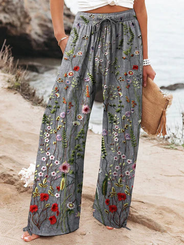 Olivia | Fantasie Streifen Hose