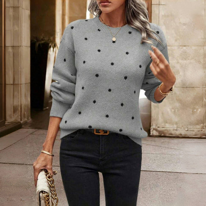 Esmee | Polka Dot Knit Sweater