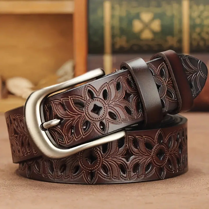Monikas Eleganter Klassischer Ledergürtel