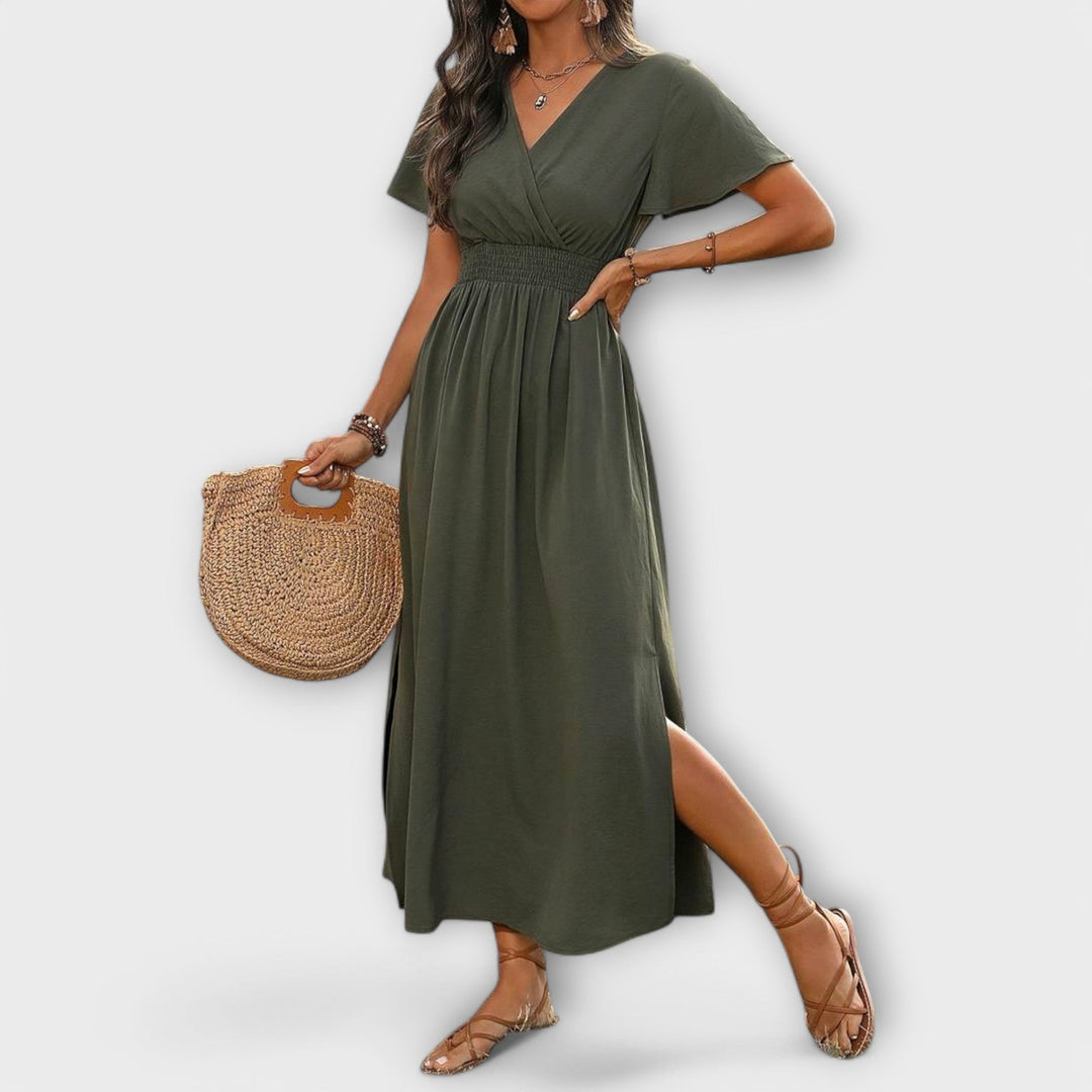 Bohemian Heather Kleid