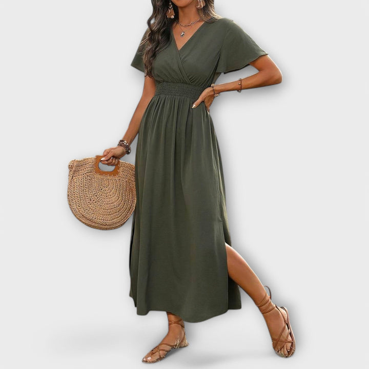 Bohemian Heather Kleid