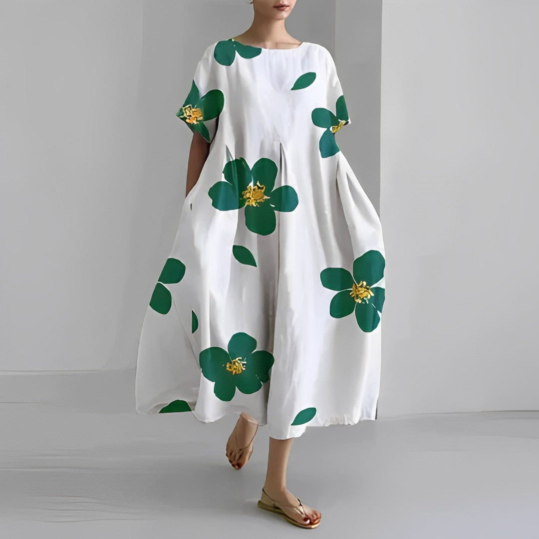 Claire™ – Bohemian Kleid mit Blumenprint 
