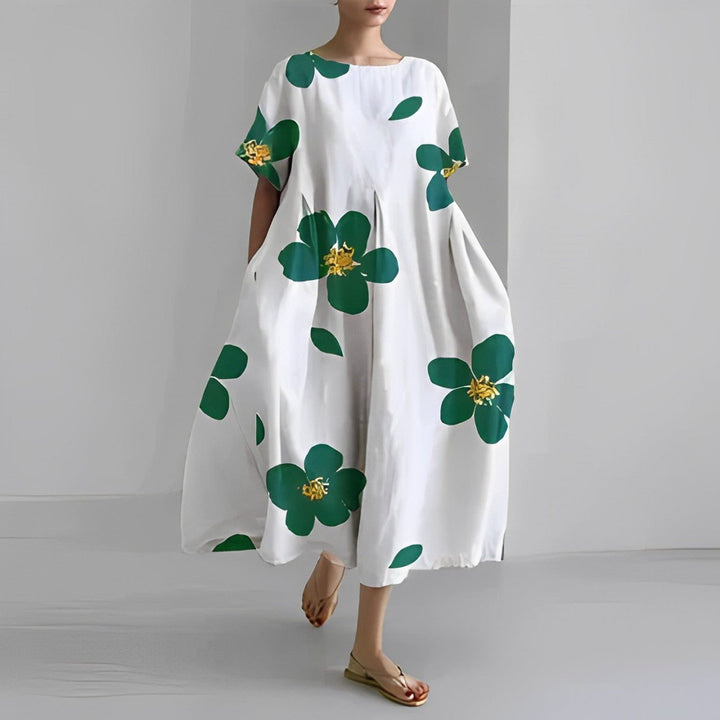 Claire™ – Bohemian Kleid mit Blumenprint 