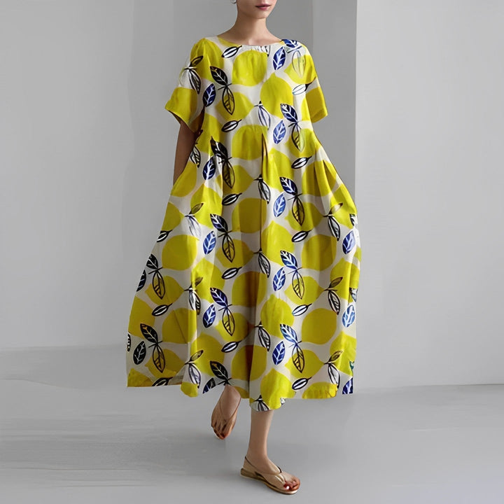 Claire™ – Bohemian Kleid mit Blumenprint 
