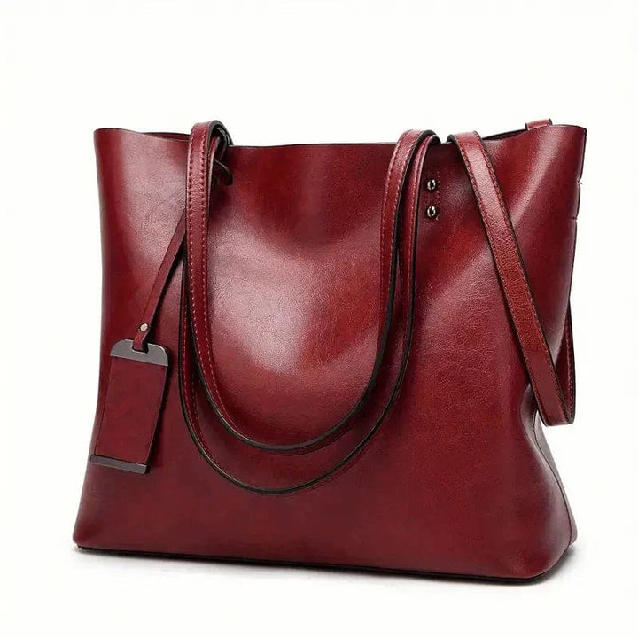 Stilvolle und vielseitige Ledertasche