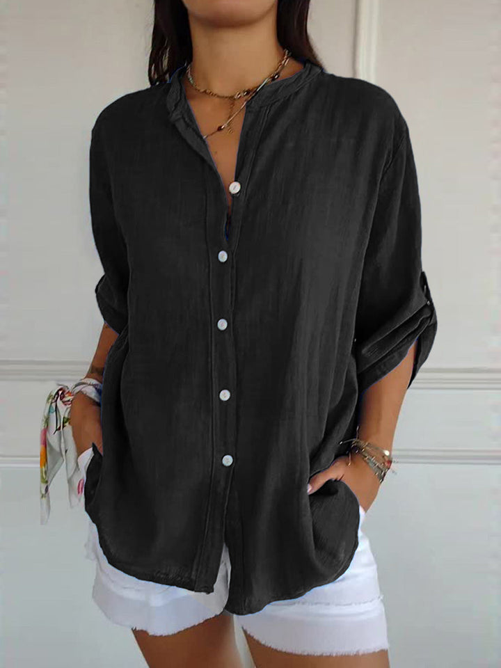 Anette | Premium Linen Shirt