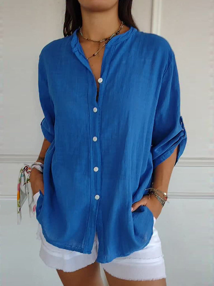 Anette | Premium Linen Shirt