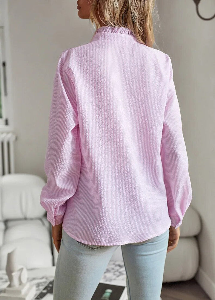 Edith | Elegante Bluse mit zauberhaften Rüschen
