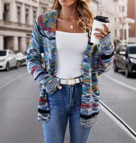 Tammy | Buntes Strickjacke