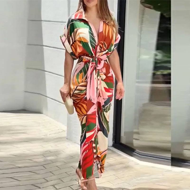 Amalthea™ – Luxuriöses Wickel-Maxikleid 