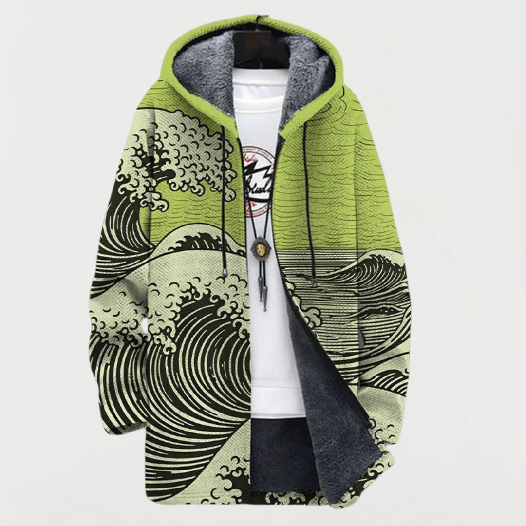 Delfina - Eine hochwertige Jacke, die Kunst zum Tragen bringt