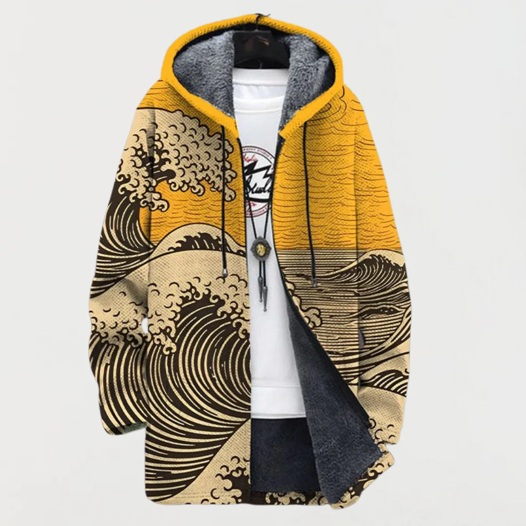Delfina - Eine hochwertige Jacke, die Kunst zum Tragen bringt