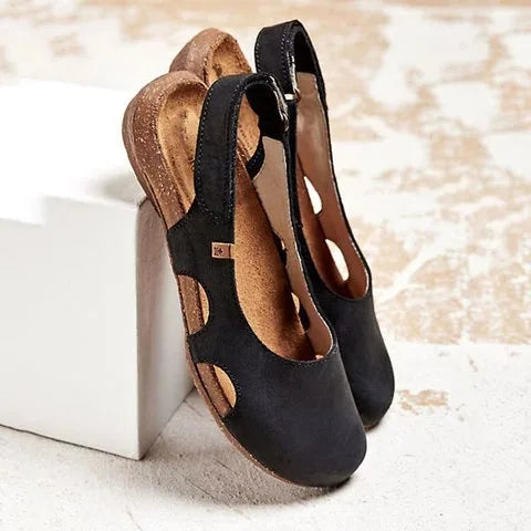 Janneke | Runde Nase Flache Schuhe für Damen