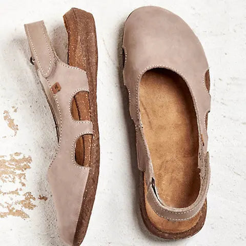 Janneke | Runde Nase Flache Schuhe für Damen