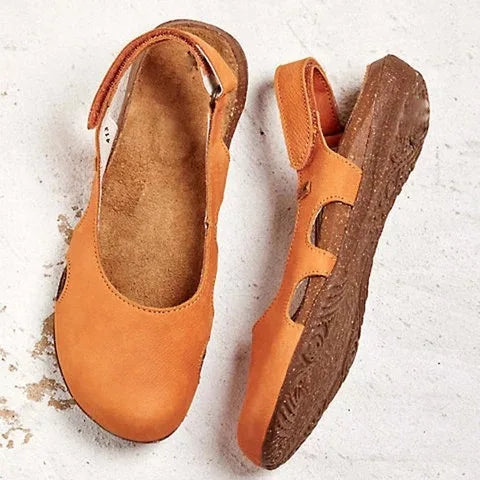 Janneke | Runde Nase Flache Schuhe für Damen