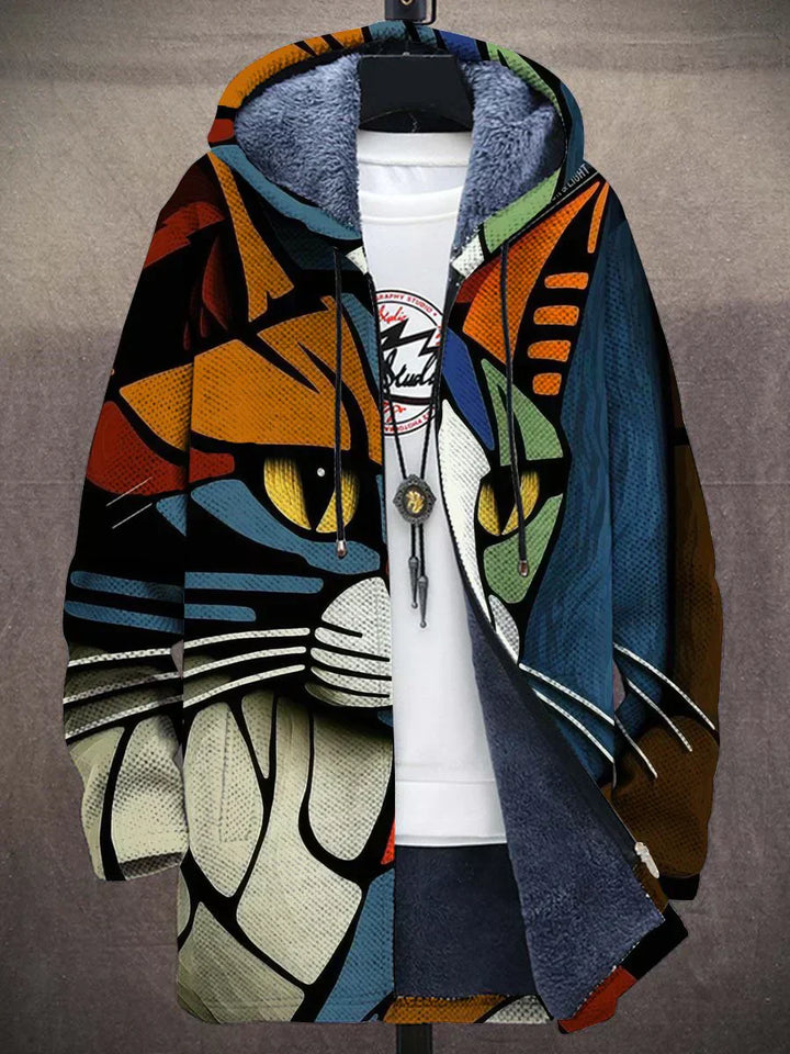 Rhys | Kapuzenjacke mit kreativem Design