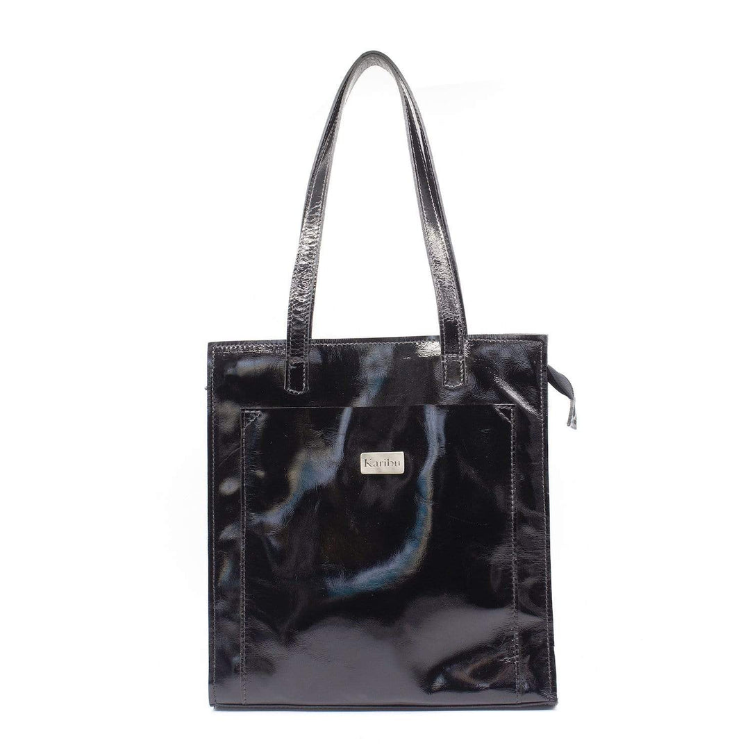 Maria Black Faux Leather Wallet