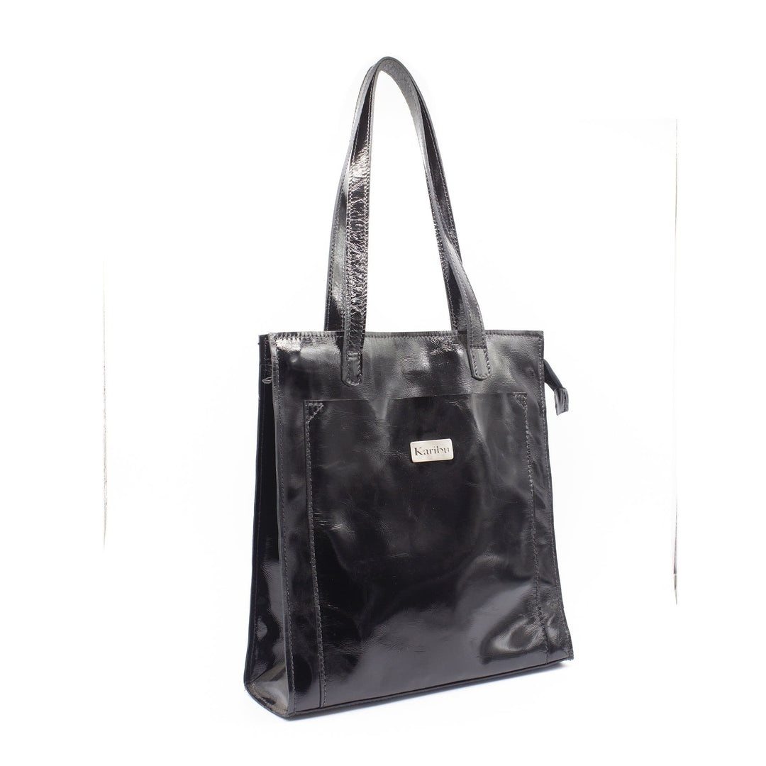 Maria Black Faux Leather Wallet