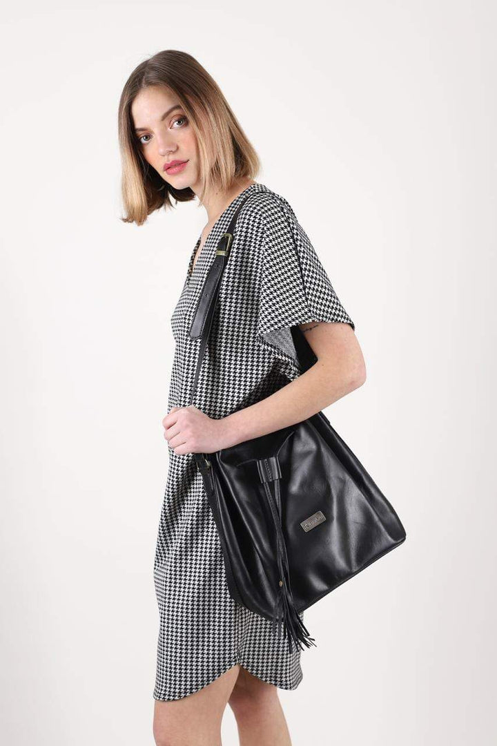Ignacia Schwarze Handtasche