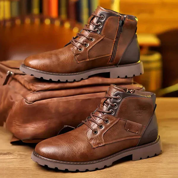 Brody | Robuste Leder-Schnürstiefel