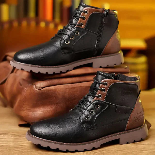Brody | Robuste Leder-Schnürstiefel
