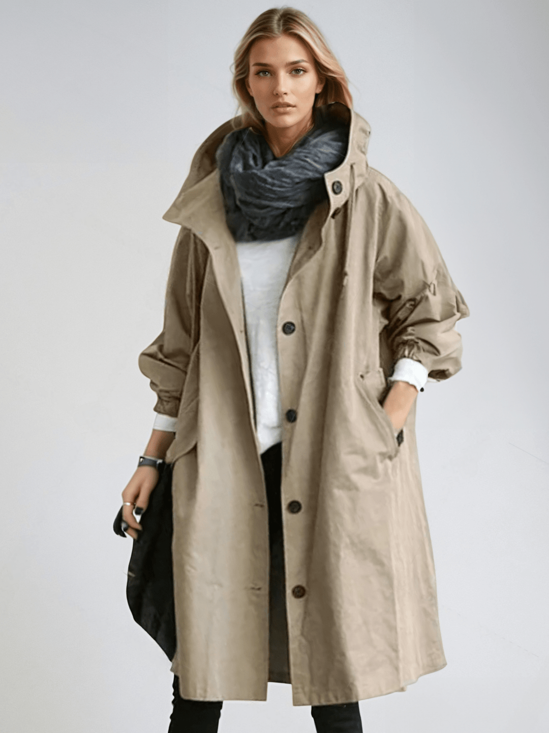 Elizabeth | Wasserabweisender Trenchcoat für Damen
