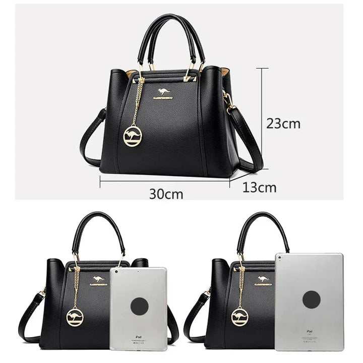 Sofie® | Lussuosa borsa a mano in morbida pelle