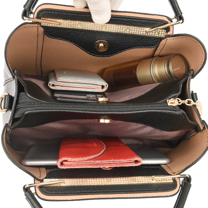 Sofie® | Lussuosa borsa a mano in morbida pelle
