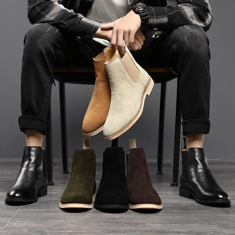 Bradley | Wildleder Chelsea-Boots
