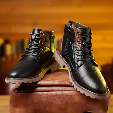 Brody | Robuste Leder-Schnürstiefel