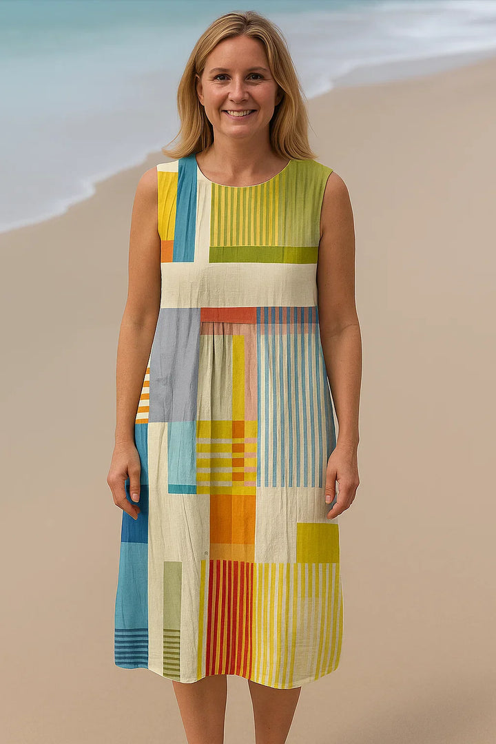 Sofie | Ärmelloses Kleid – Schlichte Eleganz für sonnige Tage