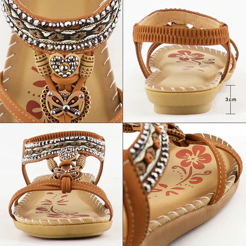 Havana | Sandalen mit Elastischem Riemen und Komfortabler Sohle
