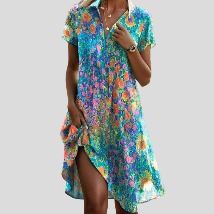 Liora | Boho Sommerkleid mit Romantischen Details
