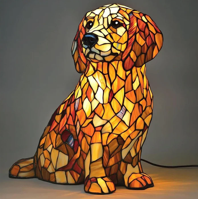 Spirituelles Licht Golden Retriever