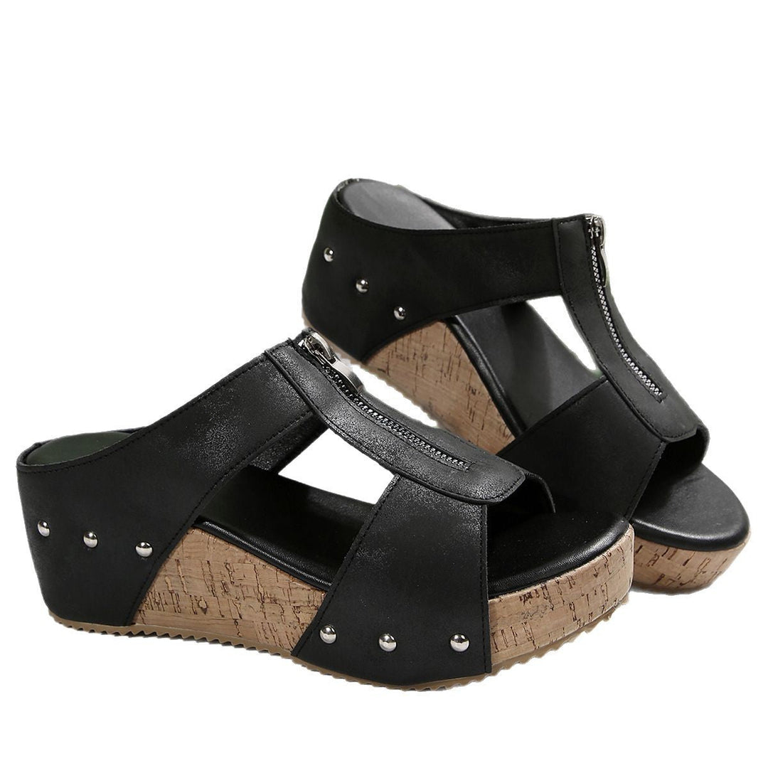Calista™ | Trendige Keilsandalen