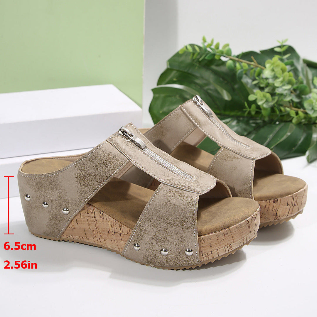 Calista™ | Trendige Keilsandalen